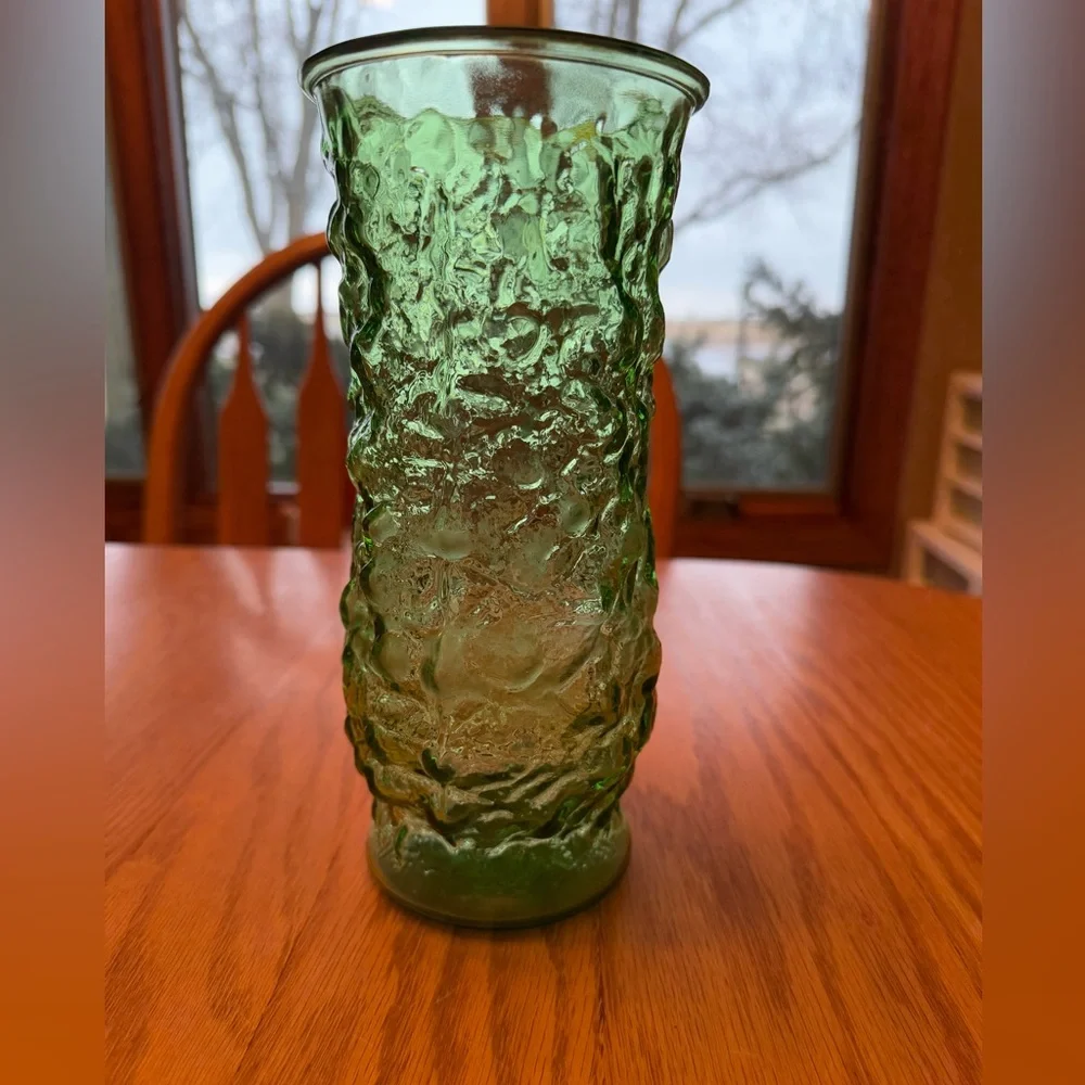 Vintage Green E.O. Brody Vase